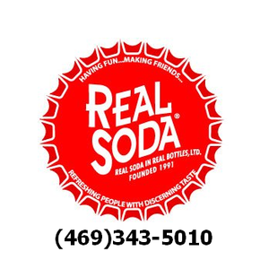 Real Soda Dallas - Real Soda in Real Glass Bottles
