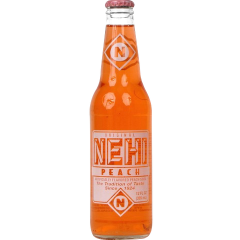 Glass Bottle Nehi Peach