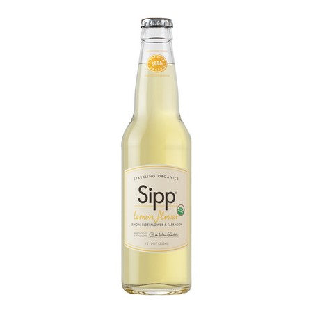 SIPP Lemon Flower Organic Soda