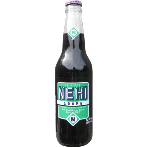 Glass Bottle Nehi Grape